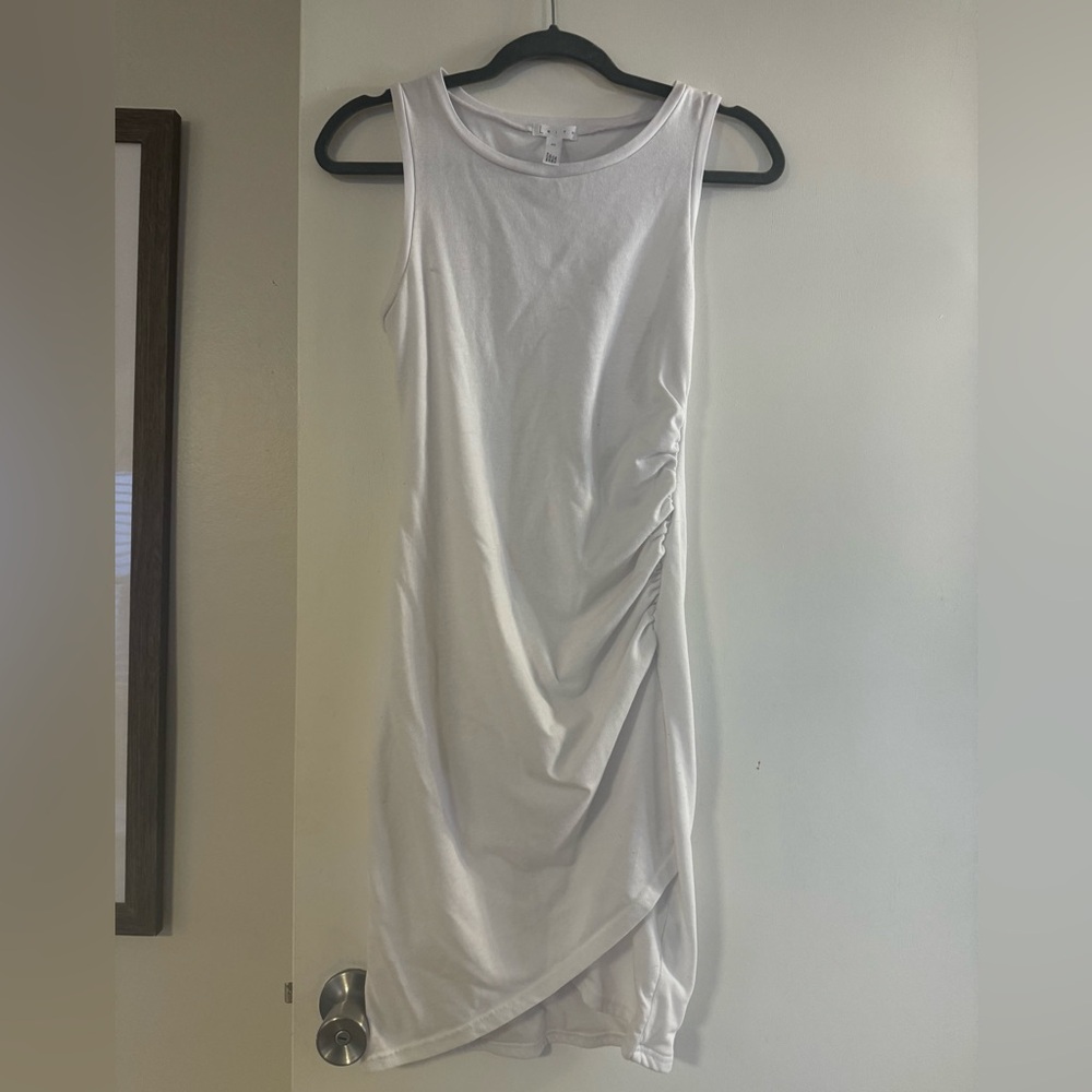 Pre loved white cotton Leith dress xs
